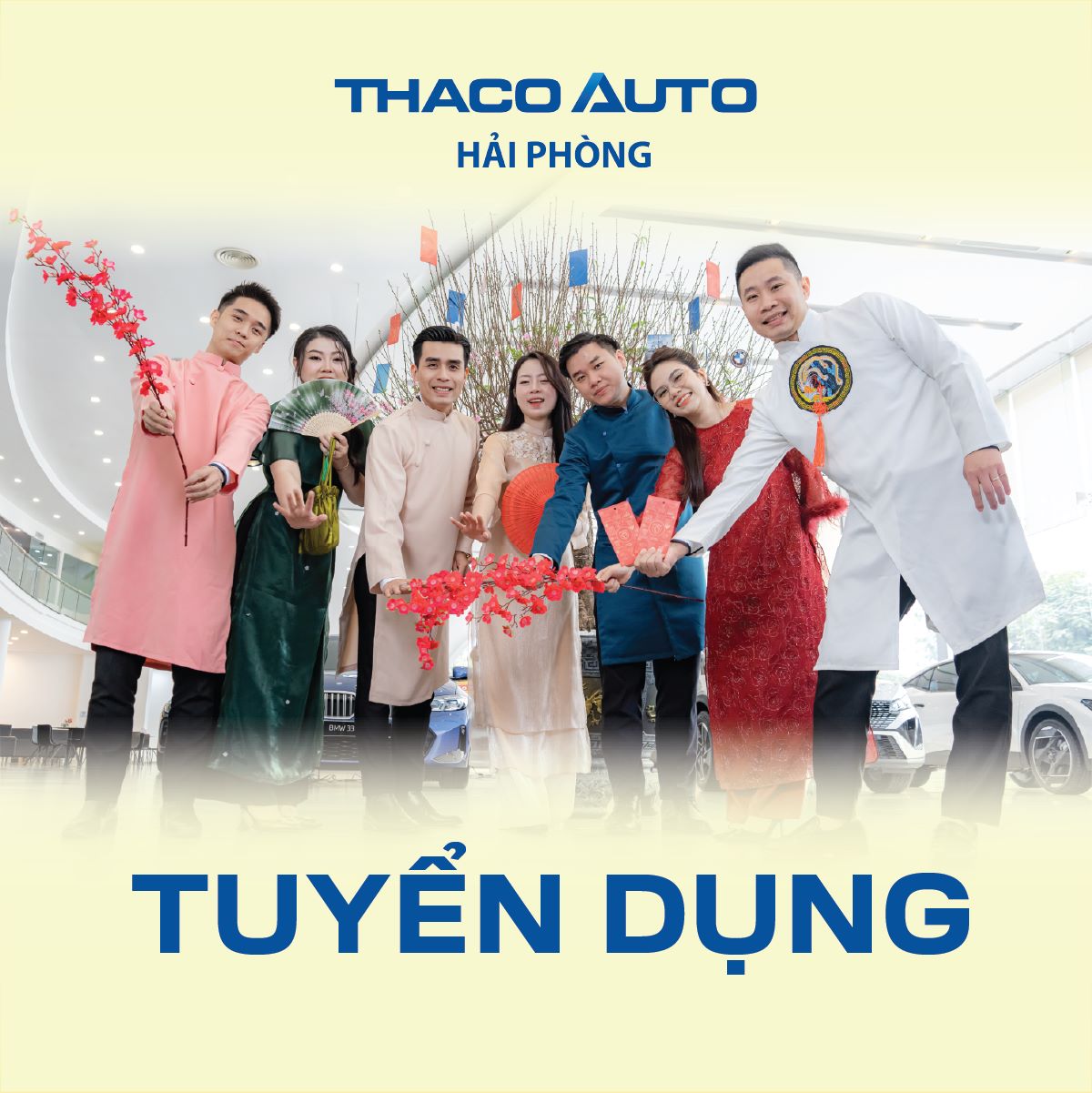 THACO AUTO HẢI PHÒNG TUYỂN DỤNG THÁNG 02/2025