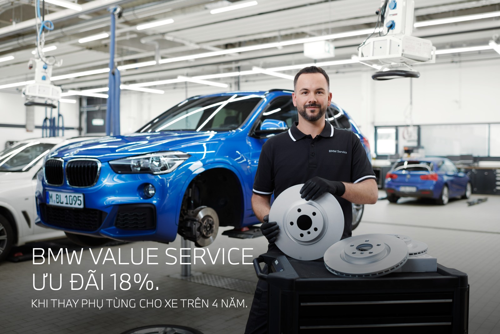 THACO AUTO TRIỂN KHAI CHƯƠNG TRÌNH ƯU ĐÃI 18% KHI THAY PHỤ TÙNG CHO XE BMW LƯU HÀNH TRÊN 4 NĂM