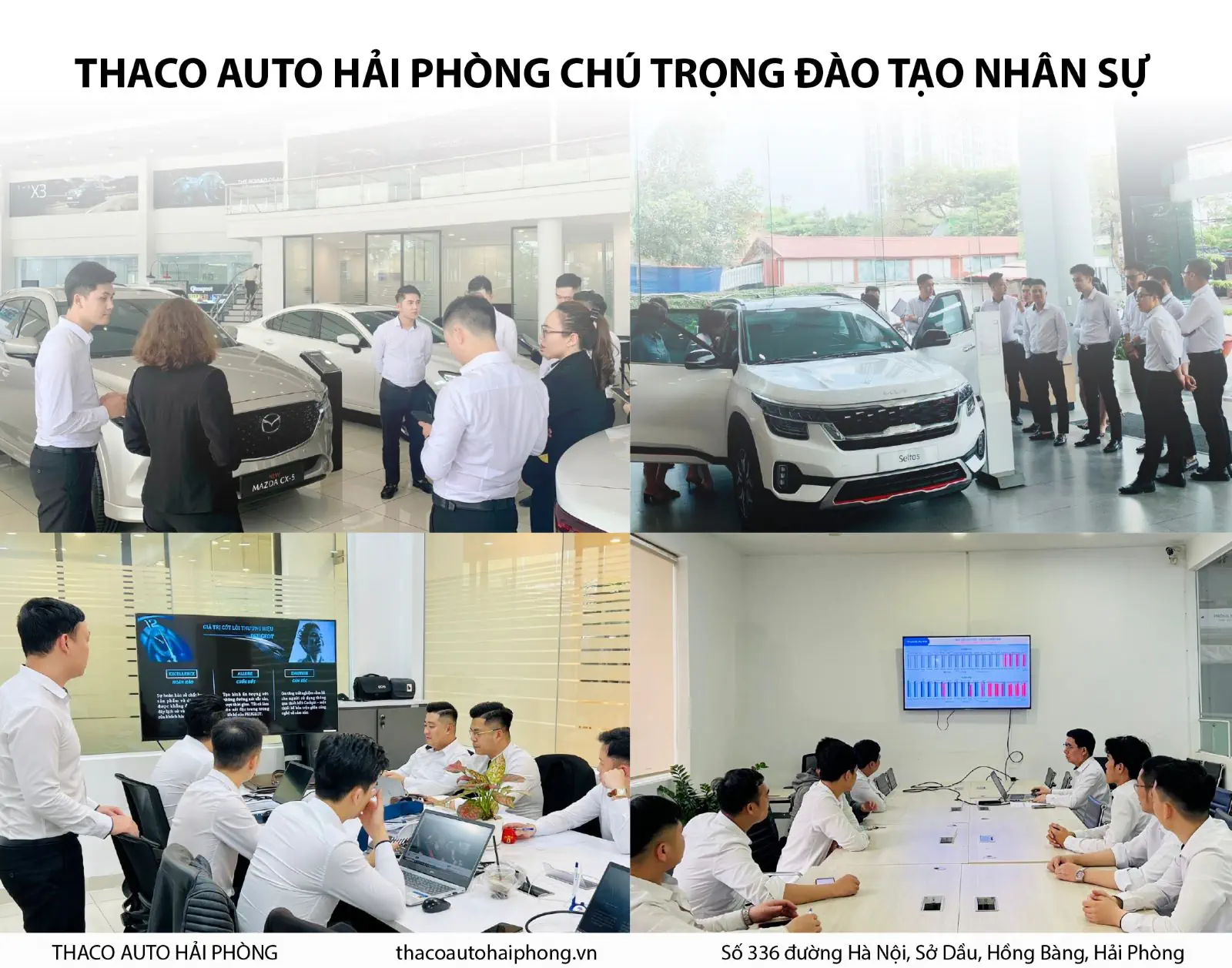 THACO AUTO HẢI PHÒNG CHÚ TRỌNG ĐÀO TẠO NHÂN SỰ